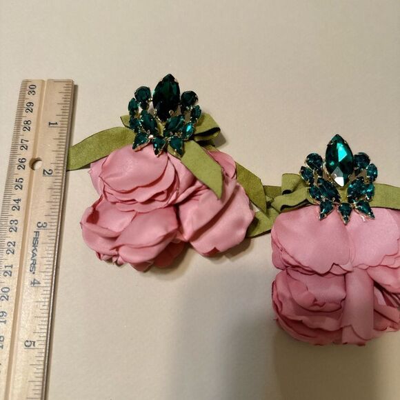 Boho flower earrings N671 - Picture 5 of 5